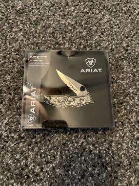 New Ariat stainless steel knife